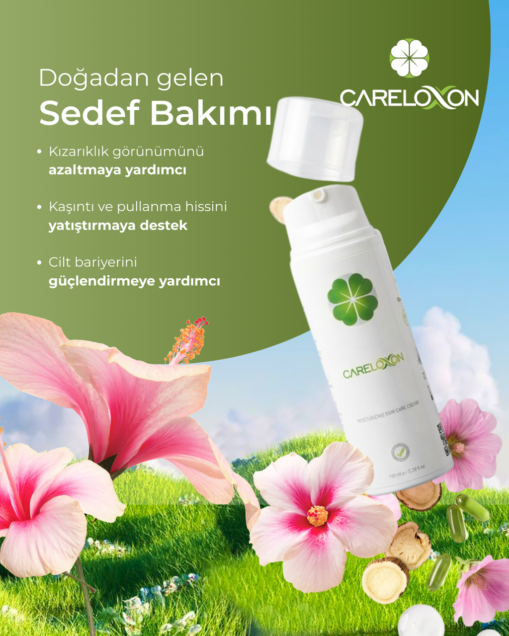 Sedefe ve Egzamaya Eğilimli Ciltler için Cilt Bakım Kremi