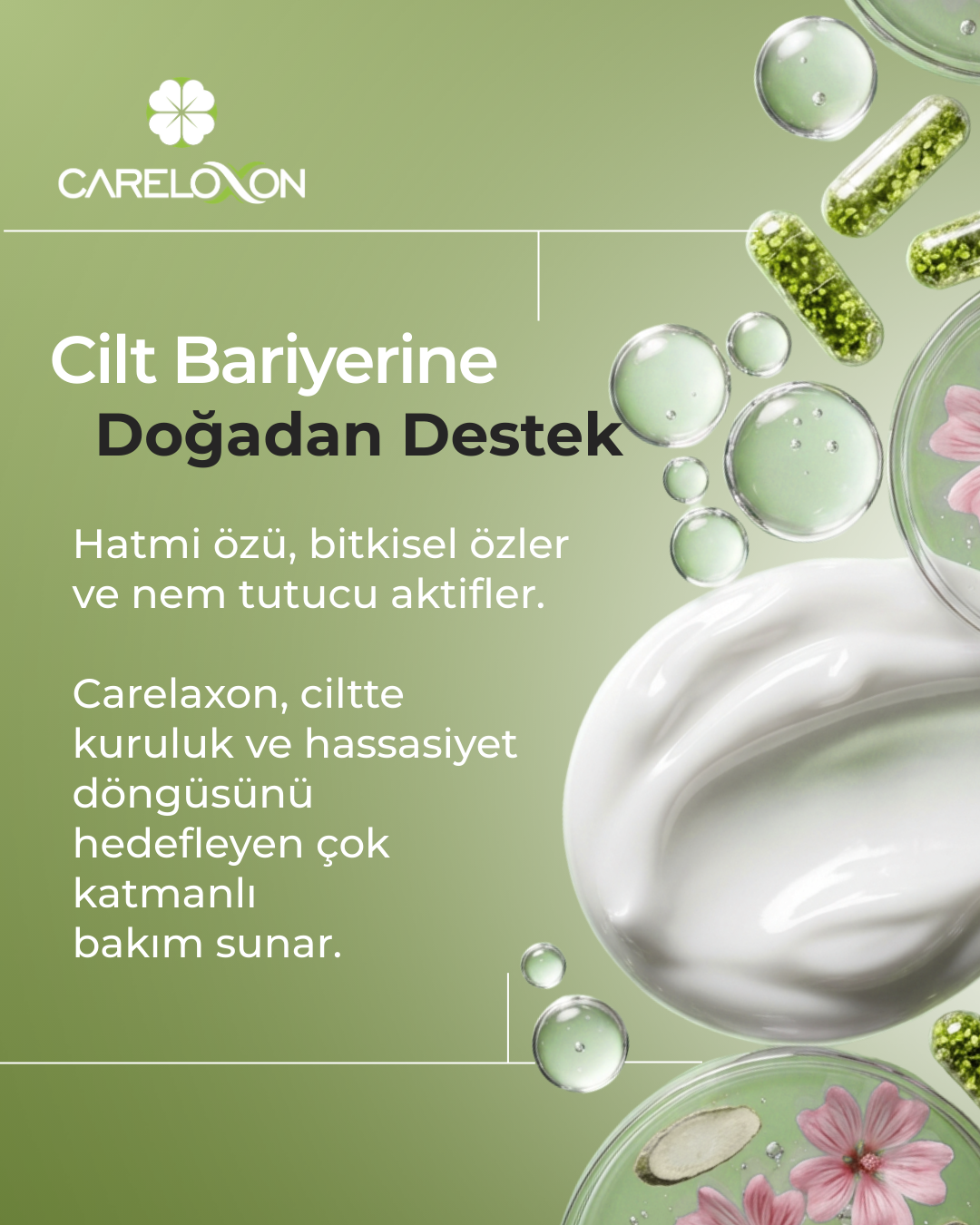 Sedefe ve Egzamaya Eğilimli Ciltler için Cilt Bakım Kremi