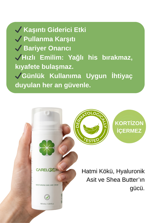 Sedefe ve Egzamaya Eğilimli Ciltler için Cilt Bakım Kremi