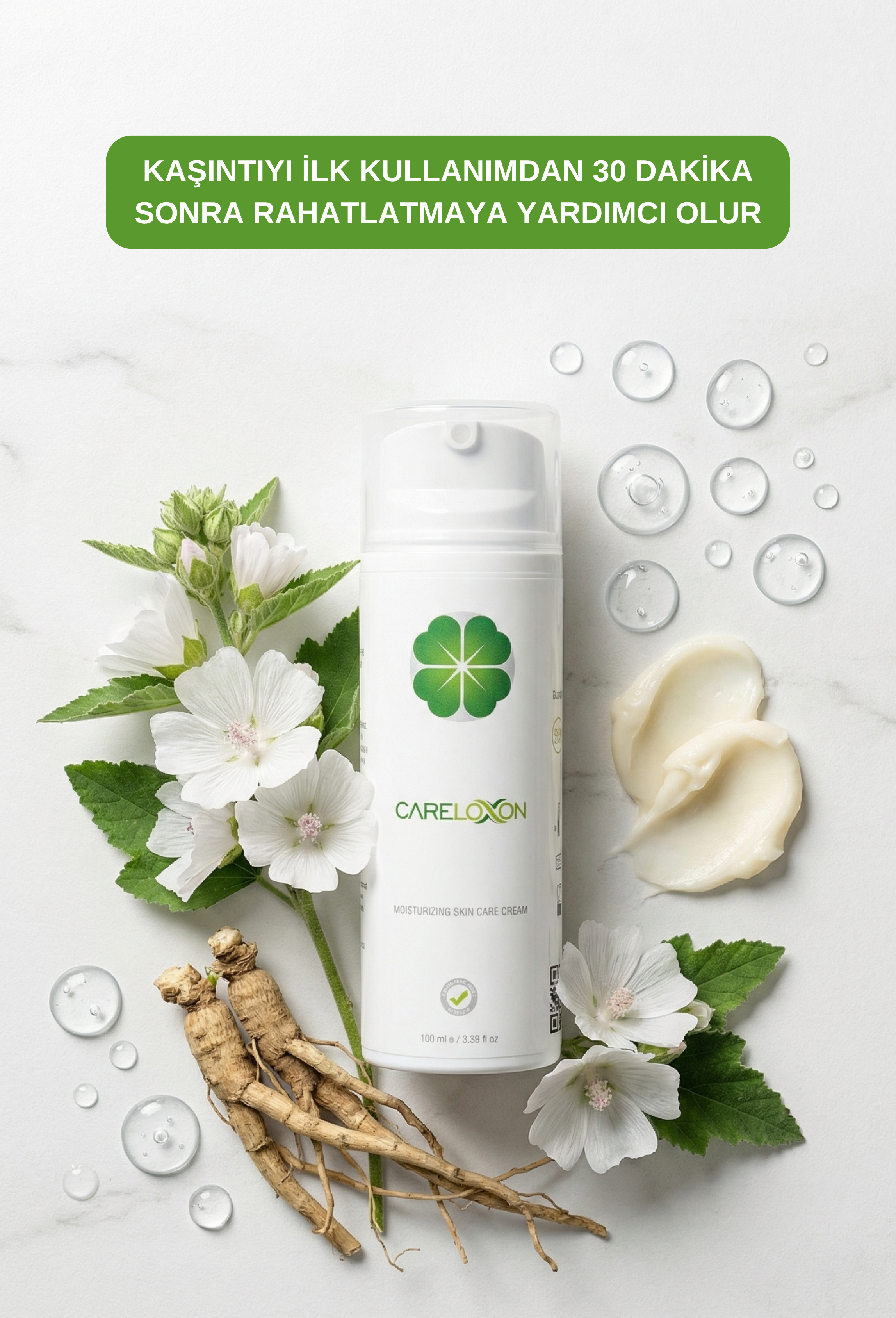 Sedefe ve Egzamaya Eğilimli Ciltler için Cilt Bakım Kremi