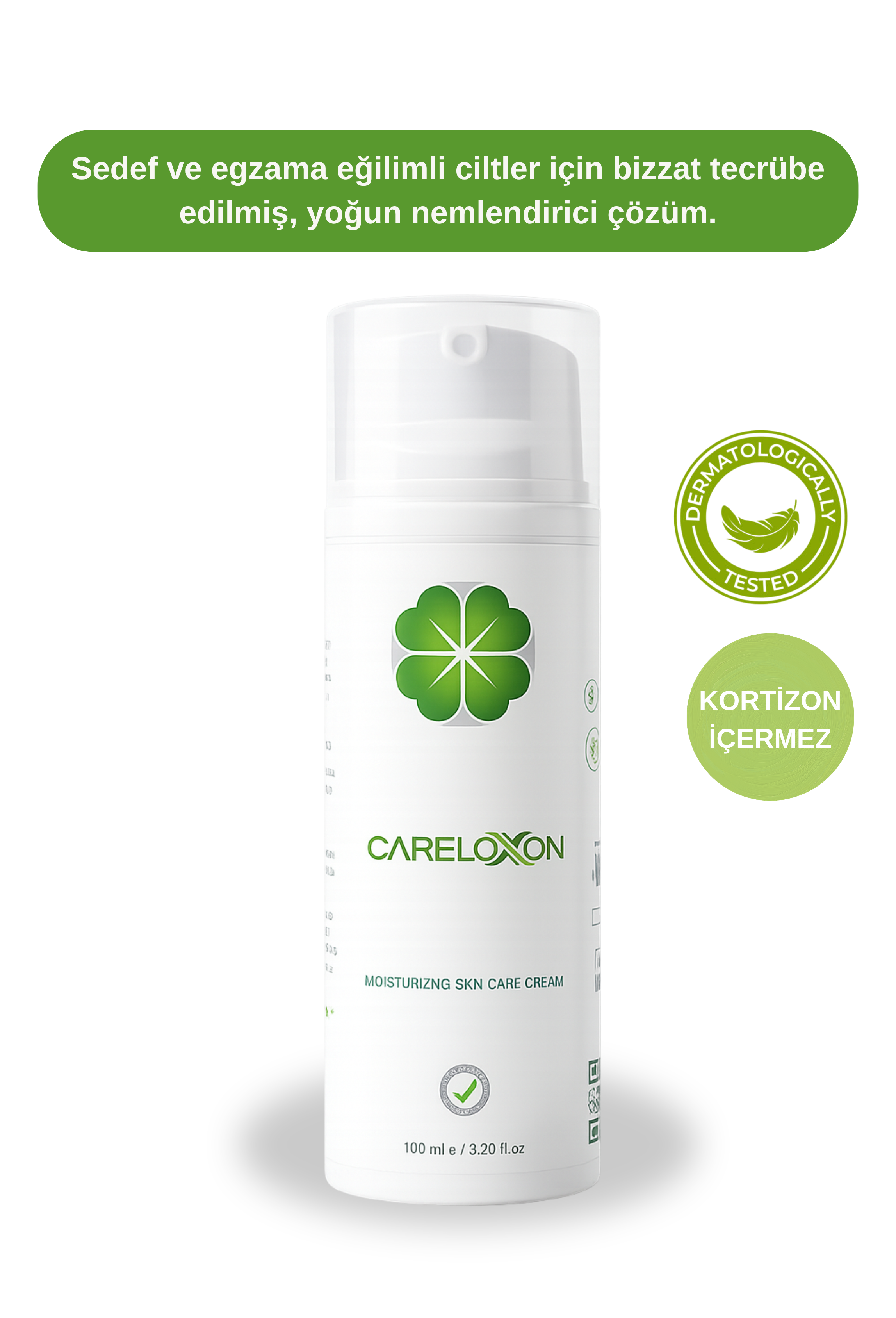 Sedefe ve Egzamaya Eğilimli Ciltler için Cilt Bakım Kremi
